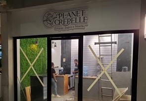 Local de Planet Crepelle en obra